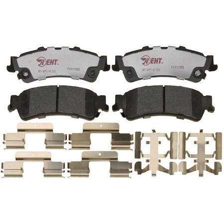 R/M Brakes BRAKE PADS OEM OE Replacement Hybrid Technology Includes Mounting Hardware EHT792H